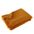 Boltze home living blanket hygge orange polyester 180x130cm