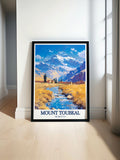 Mount Toubkal   - High Atlas Mountains  Home Decor  - Morocco  Living Room Decor