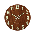 12'' Luminous Wall Clock Suitable for Home Bedroom Living Room